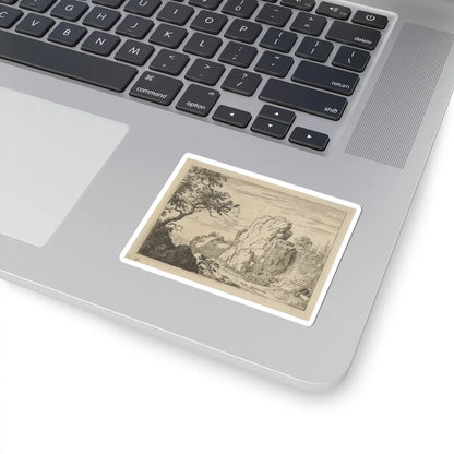 SKU:TSS-STICK-LLRVN-3X3-129 Sizes:3" × 3" Types:White