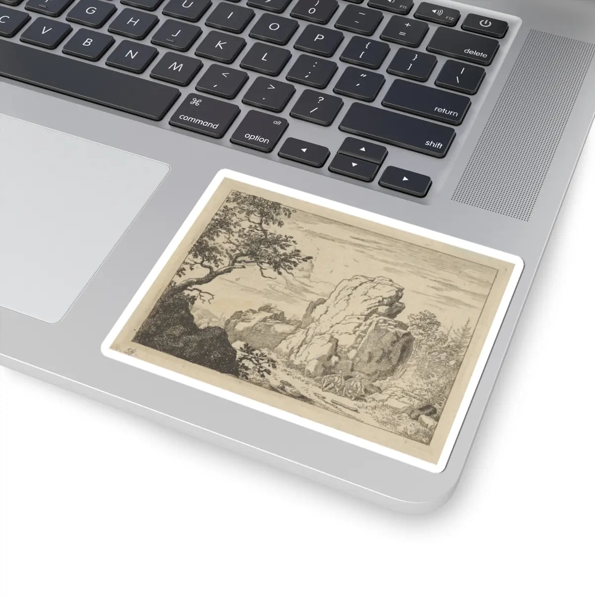 SKU:TSS-STICK-LLRVN-4X4-129 Sizes:4" × 4" Types:White