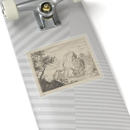 SKU:TSS-STICK-LLRVN-6X6-13TML Sizes:6" × 6" Types:Transparent