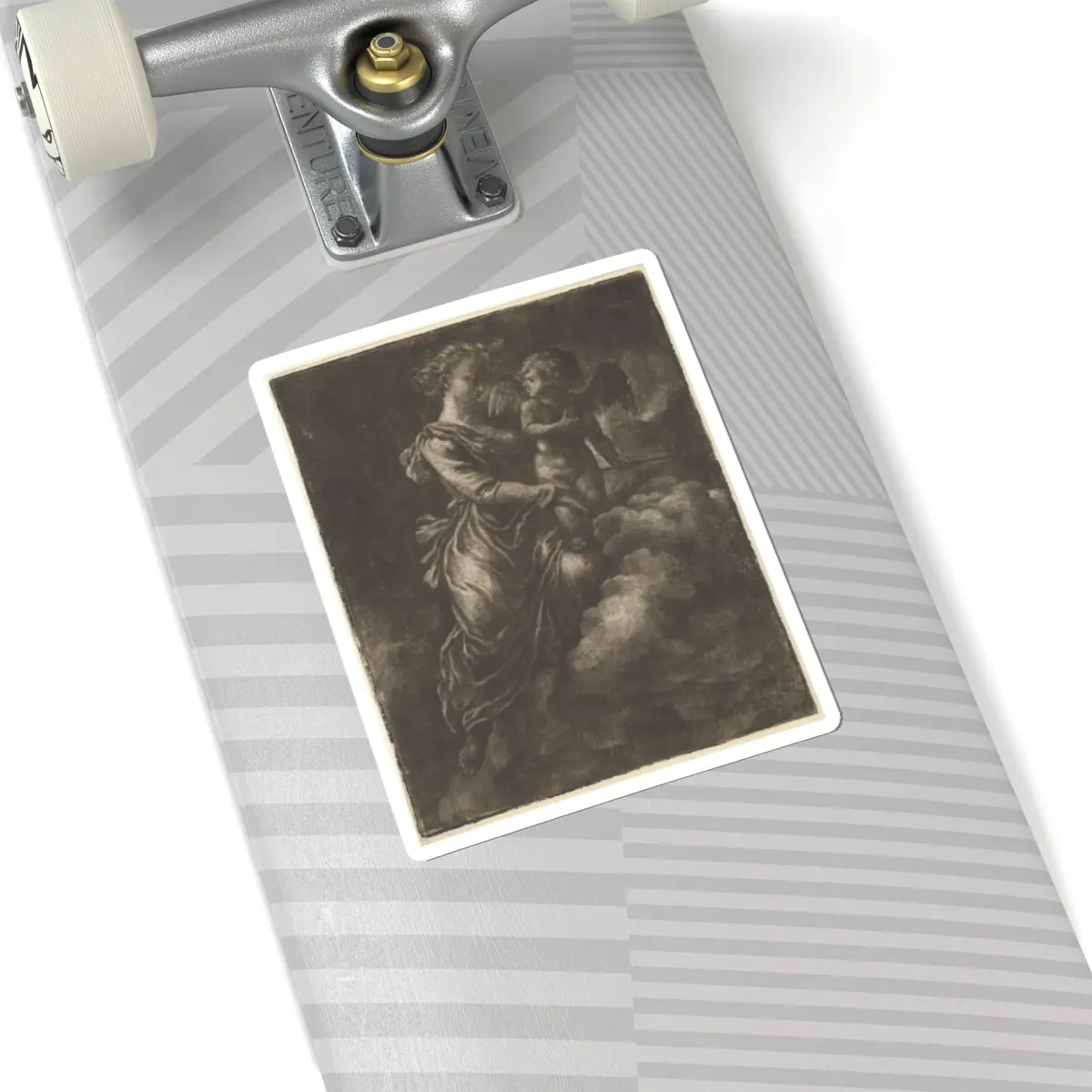 SKU:TSS-STICK-LLRVN-6X6-128 Sizes:6" × 6" Types:White