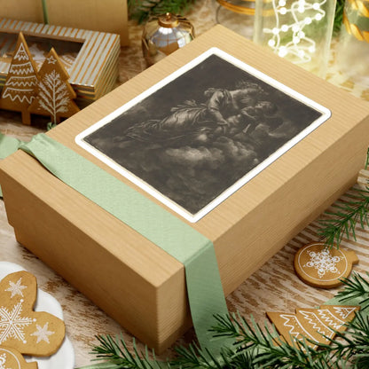 SKU:TSS-STICK-LLRVN-6X6-128 Sizes:6" × 6" Types:White