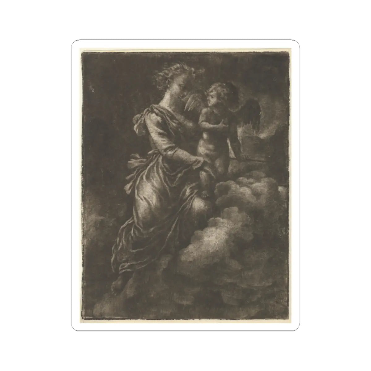 SKU:TSS-STICK-LLRVN-6X6-128 Sizes:6" × 6" Types:White