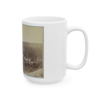 Allatoona Pass, Ga. Looking South (U.S. Civil War) White Coffee Mug-The Sticker Space