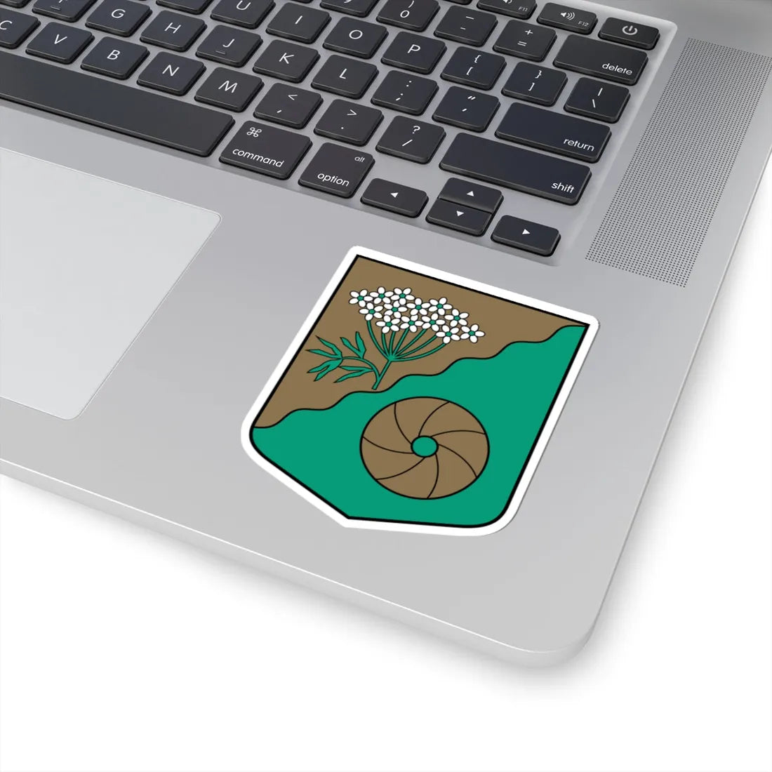 Allažu pagasta ģerbonis (Latvia) (Coat of Arms) STICKER Vinyl Kiss-Cut Decal - The Sticker Space