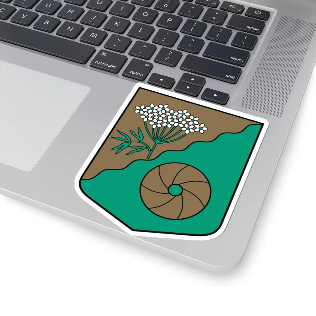 Allažu pagasta ģerbonis (Latvia) (Coat of Arms) STICKER Vinyl Kiss-Cut Decal - The Sticker Space