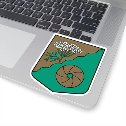 Allažu pagasta ģerbonis (Latvia) (Coat of Arms) STICKER Vinyl Kiss-Cut Decal - The Sticker Space