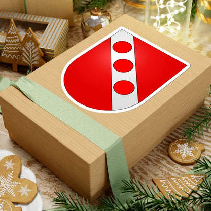 Alle-coat of arms (Switzerland) (Coat of Arms) STICKER Vinyl Kiss-Cut Decal - The Sticker Space