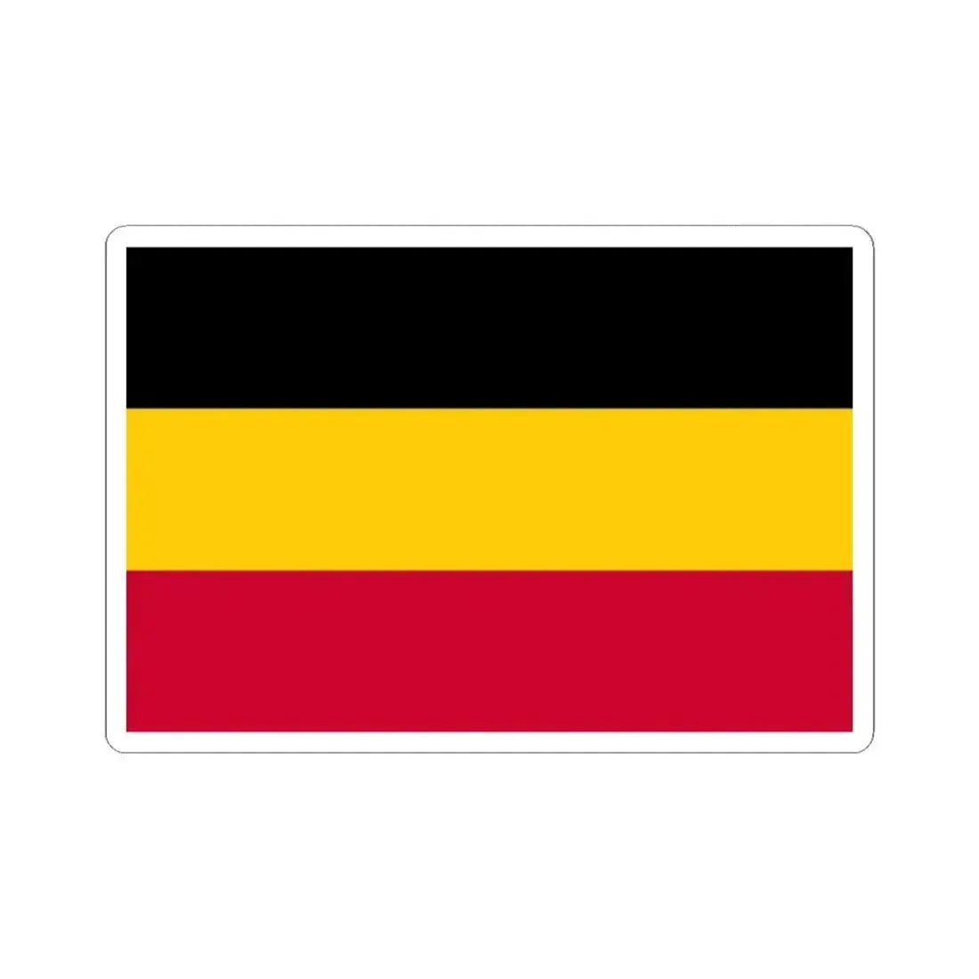 Alleged flag of the Republic of Logone 1979-1982 (Chad) STICKER Vinyl Kiss-Cut Decal 2 Inch White - The Sticker Space