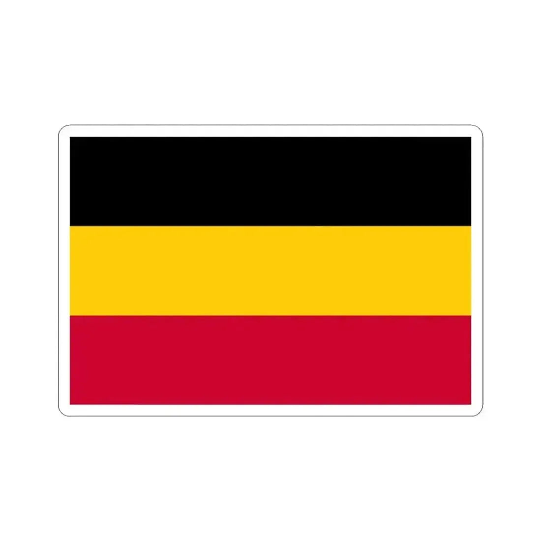 Alleged flag of the Republic of Logone 1979-1982 (Chad) STICKER Vinyl Kiss-Cut Decal 3 Inch White - The Sticker Space