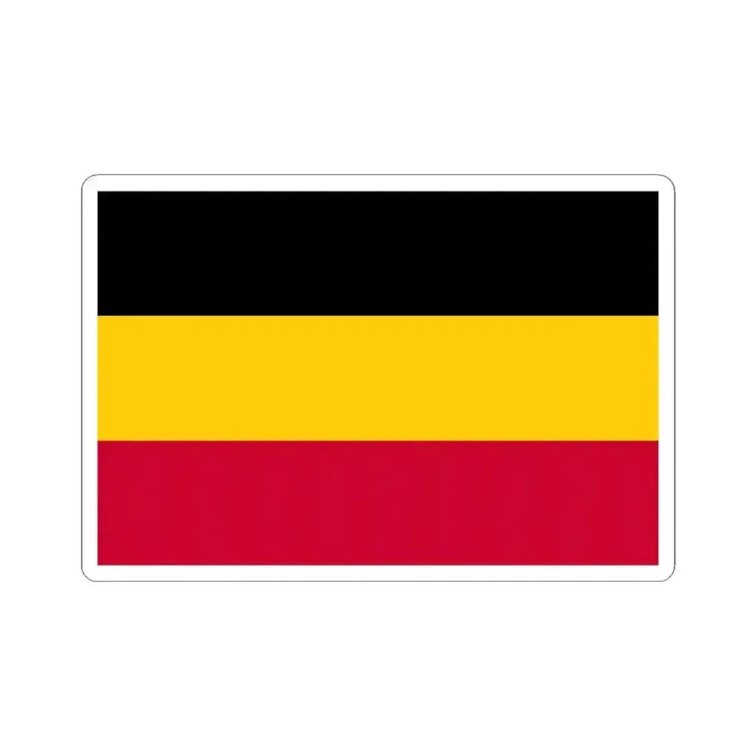 Alleged flag of the Republic of Logone 1979-1982 (Chad) STICKER Vinyl Kiss-Cut Decal 4 Inch White - The Sticker Space