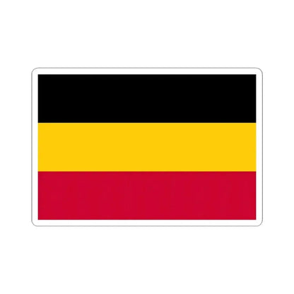 Alleged flag of the Republic of Logone 1979-1982 (Chad) STICKER Vinyl Kiss-Cut Decal 4 Inch White - The Sticker Space