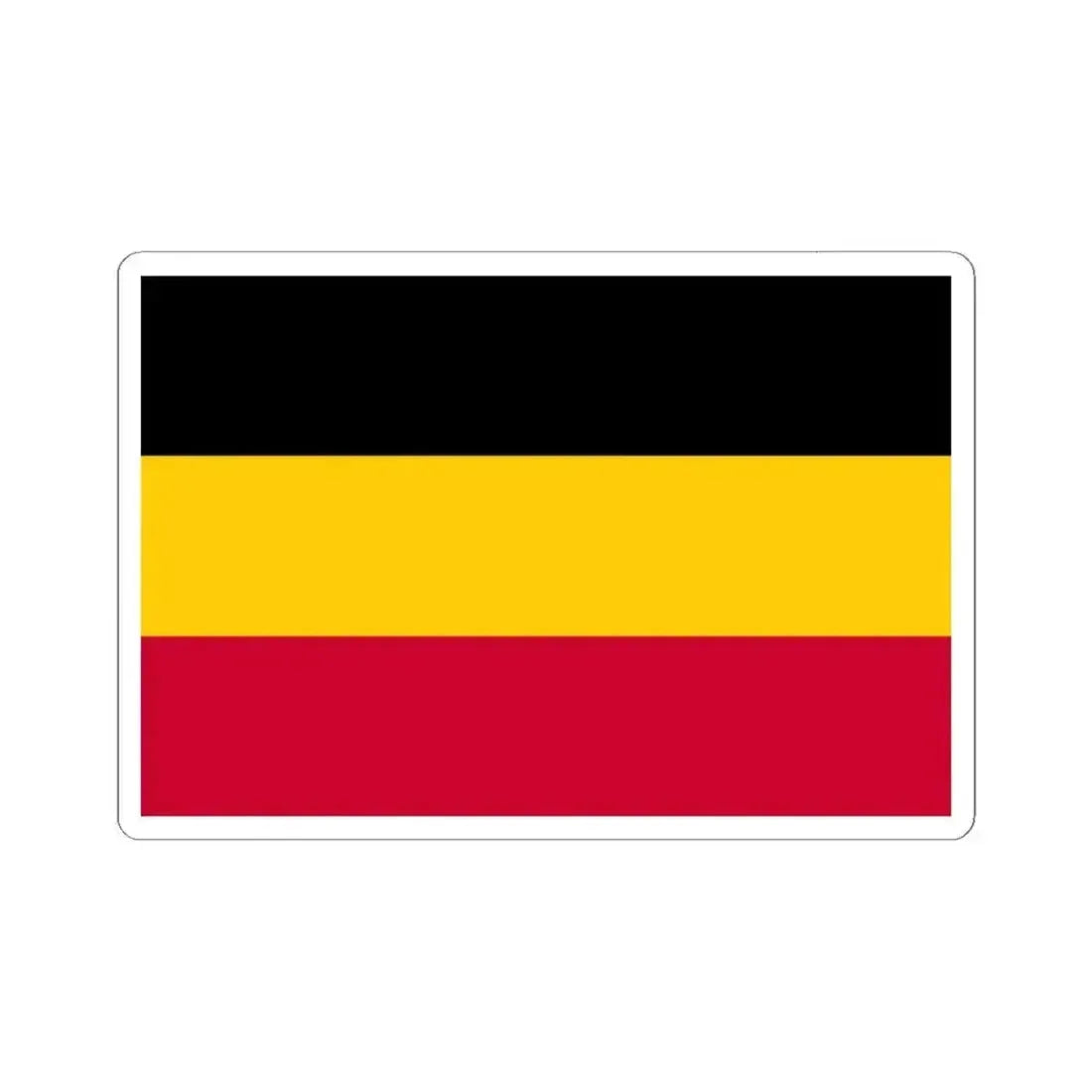 Alleged flag of the Republic of Logone 1979-1982 (Chad) STICKER Vinyl Kiss-Cut Decal 6 Inch White - The Sticker Space