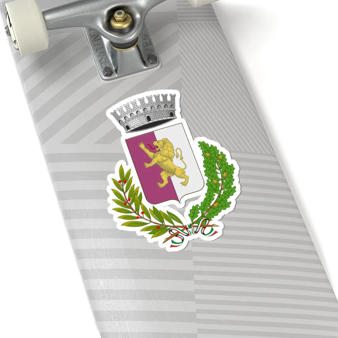 Allein-Stemma (Italy) (Coat of Arms) STICKER Vinyl Kiss-Cut Decal - The Sticker Space