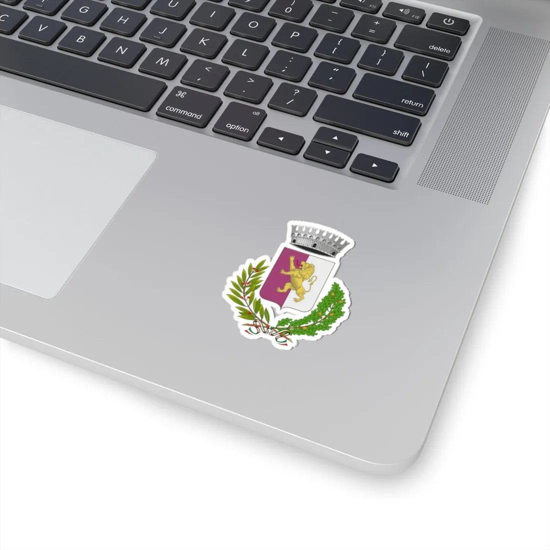 Allein-Stemma (Italy) (Coat of Arms) STICKER Vinyl Kiss-Cut Decal - The Sticker Space