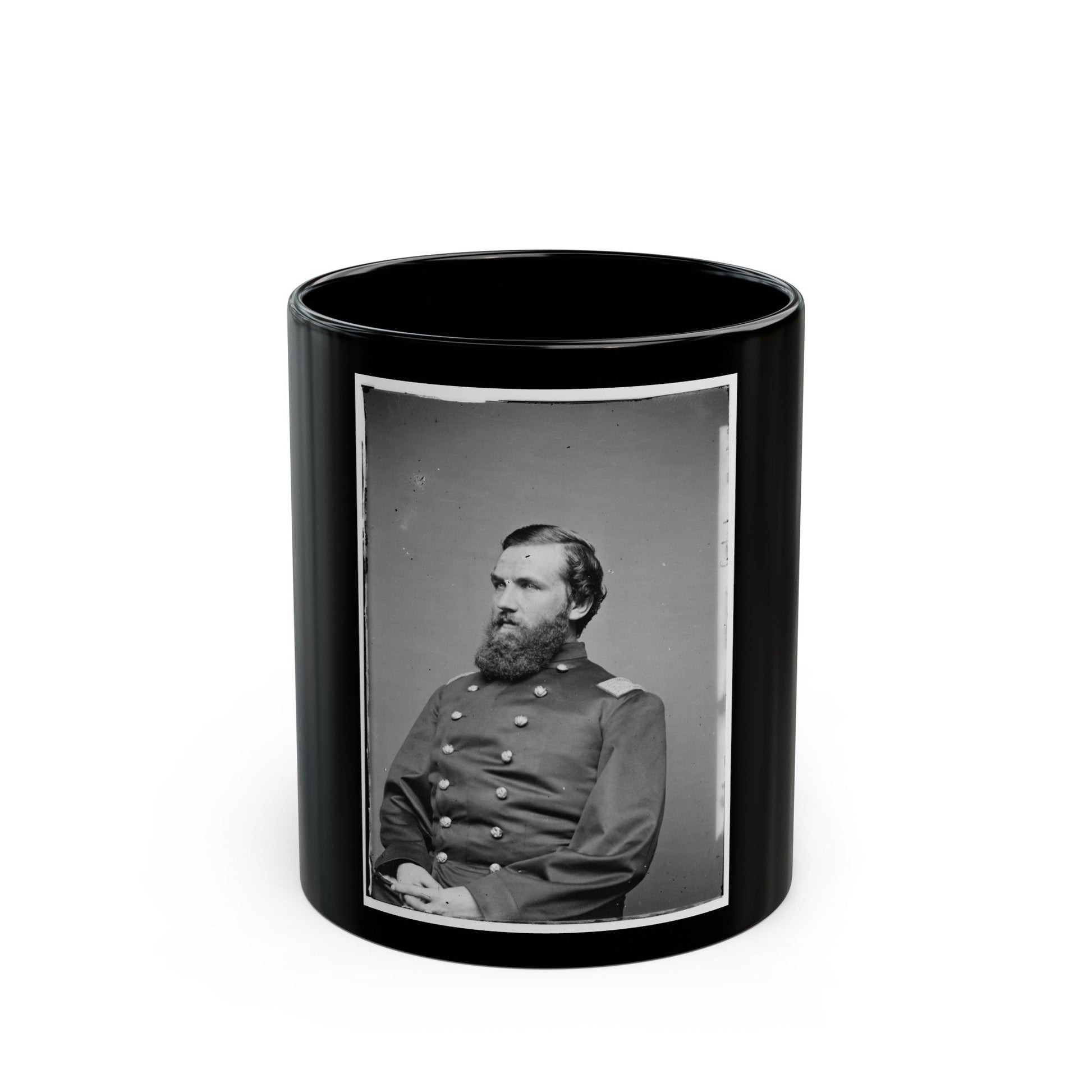 Allen (U.S. Civil War) Black Coffee Mug-11oz-The Sticker Space