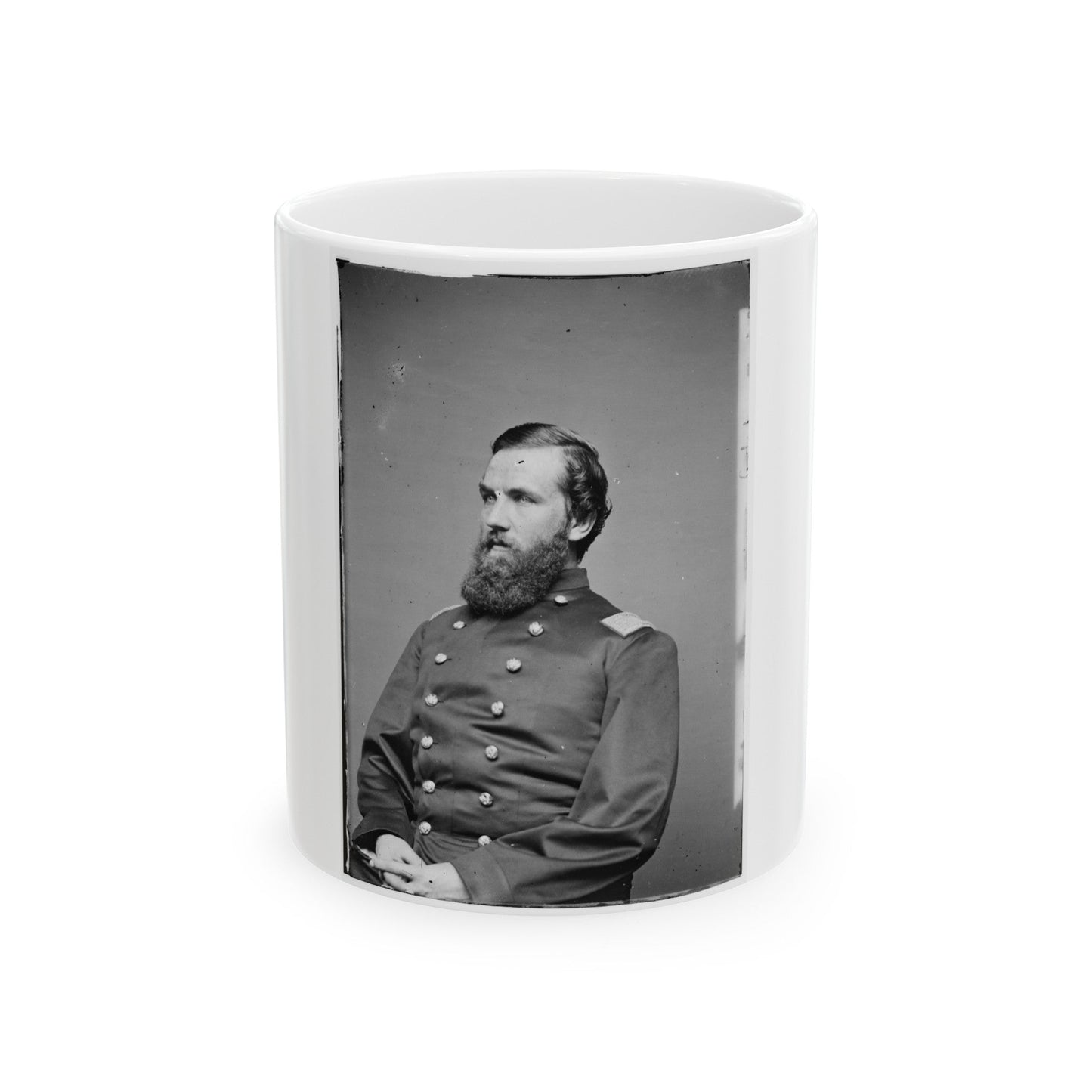 Allen (U.S. Civil War) White Coffee Mug-11oz-The Sticker Space