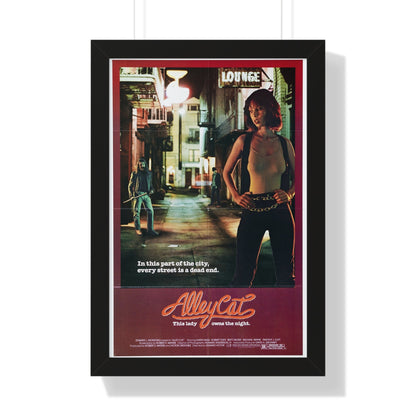 ALLEY CAT 1984 - Framed Movie Poster-16″ x 24″-The Sticker Space