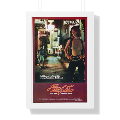 ALLEY CAT 1984 - Framed Movie Poster-16″ x 24″-The Sticker Space