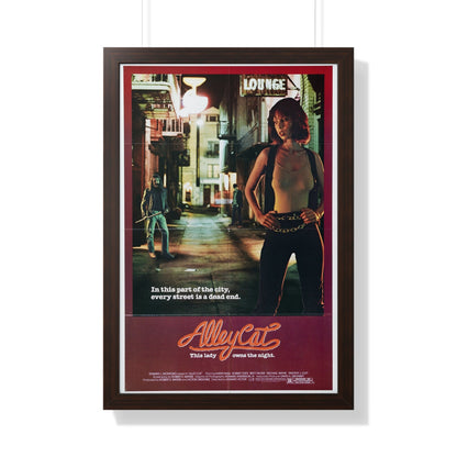 ALLEY CAT 1984 - Framed Movie Poster-20" x 30"-The Sticker Space