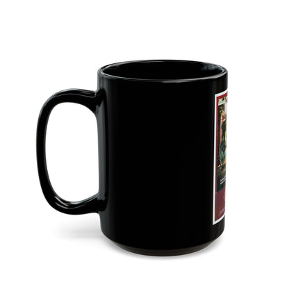 ALLEY CAT 1984 Movie Poster - Black Coffee Mug-The Sticker Space