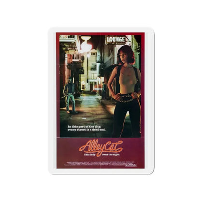 ALLEY CAT 1984 Movie Poster - Refrigerator Magnet 2 Inch - The Sticker Space