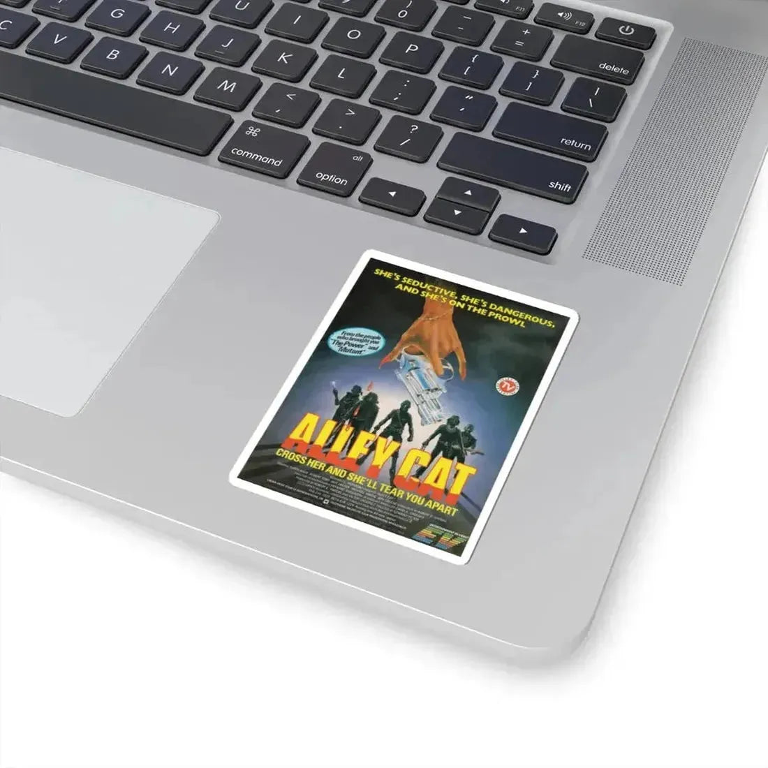 ALLEY CAT (2) 1984 Movie Poster - STICKER Vinyl Kiss-Cut Decal - The Sticker Space