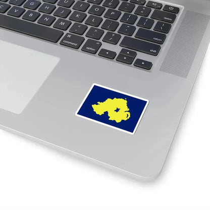 Alliance Northern Ireland flag (Ireland) STICKER Vinyl Kiss-Cut Decal - The Sticker Space
