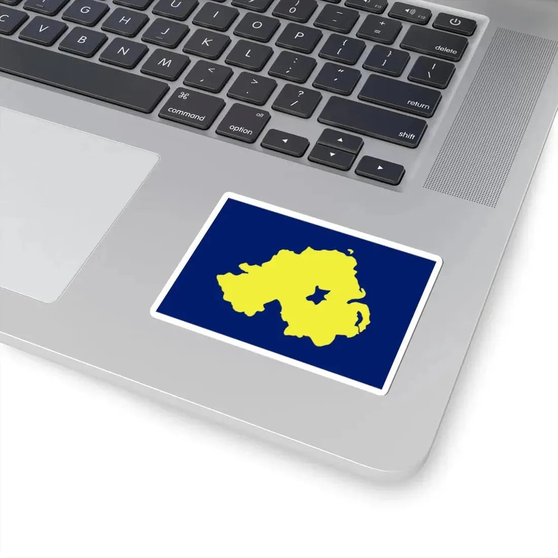 Alliance Northern Ireland flag (Ireland) STICKER Vinyl Kiss-Cut Decal - The Sticker Space