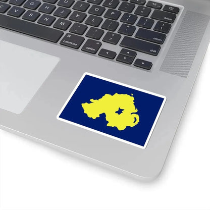 Alliance Northern Ireland flag (Ireland) STICKER Vinyl Kiss-Cut Decal - The Sticker Space