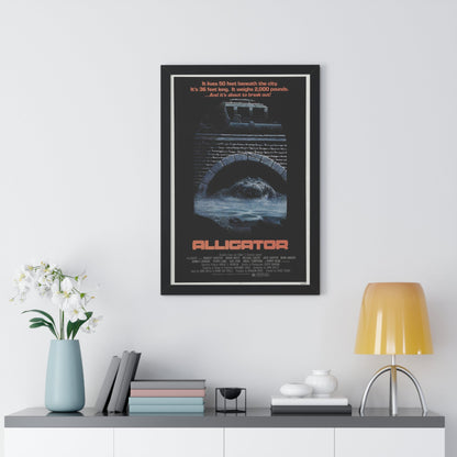 ALLIGATOR 1980 - Framed Movie Poster-The Sticker Space