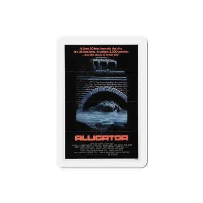Alligator 1980 Movie Poster Refrigerator Magnet 2 Inch - The Sticker Space
