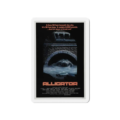 ALLIGATOR 1980 Movie Poster - Refrigerator Magnet 5 Inch - The Sticker Space
