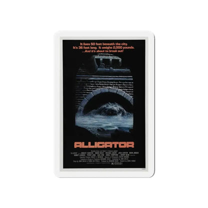 ALLIGATOR 1980 Movie Poster - Refrigerator Magnet 6 Inch - The Sticker Space