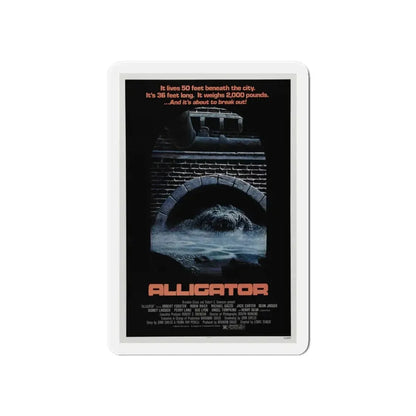 ALLIGATOR 1980 Movie Poster - Refrigerator Magnet 6 Inch - The Sticker Space