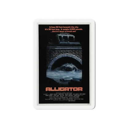 ALLIGATOR 1980 Movie Poster - Refrigerator Magnet - The Sticker Space