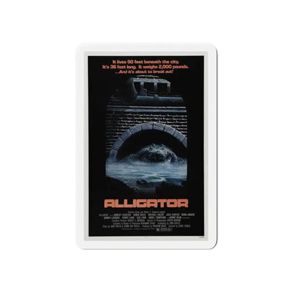 ALLIGATOR 1980 Movie Poster - Refrigerator Magnet - The Sticker Space