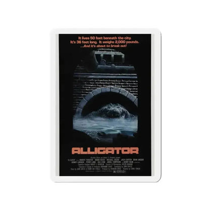 ALLIGATOR 1980 Movie Poster - Refrigerator Magnet - The Sticker Space