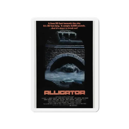 ALLIGATOR 1980 Movie Poster - Refrigerator Magnet - The Sticker Space
