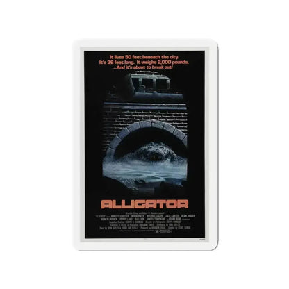 ALLIGATOR 1980 Movie Poster - Refrigerator Magnet - The Sticker Space