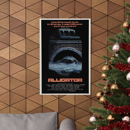 ALLIGATOR 1980 - Paper Movie Poster-The Sticker Space