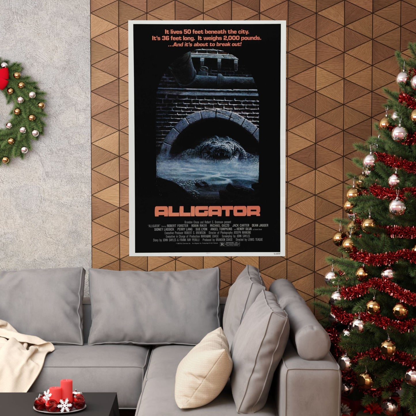 ALLIGATOR 1980 - Paper Movie Poster-The Sticker Space