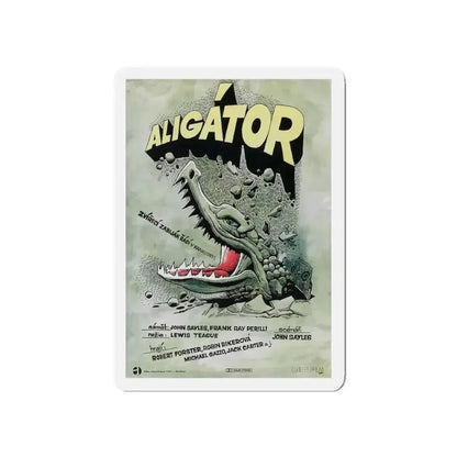 ALLIGATOR (POLISH) 1980 Movie Poster - Refrigerator Magnet - The Sticker Space
