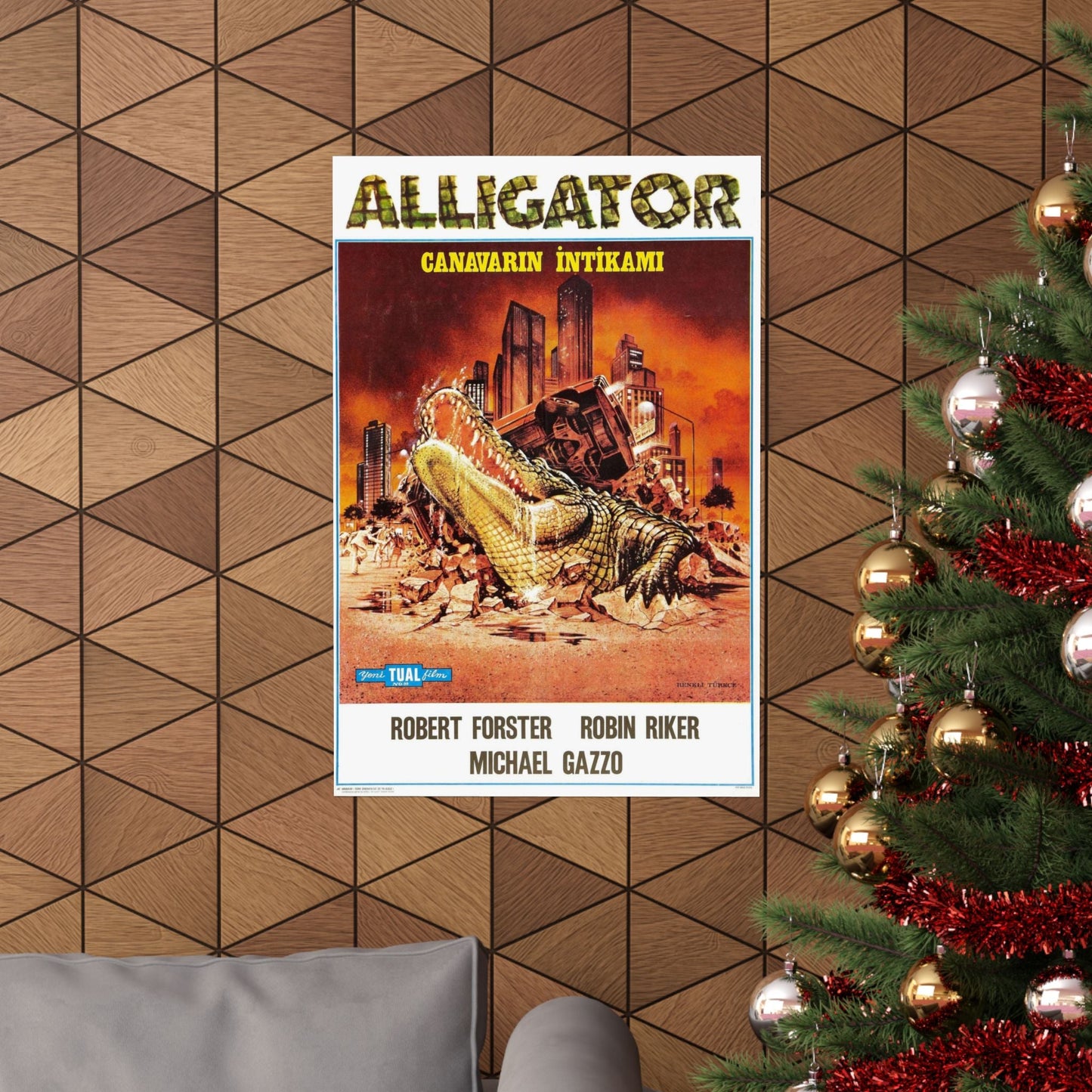 ALLIGATOR (TURKISH) 1980 - Paper Movie Poster-The Sticker Space