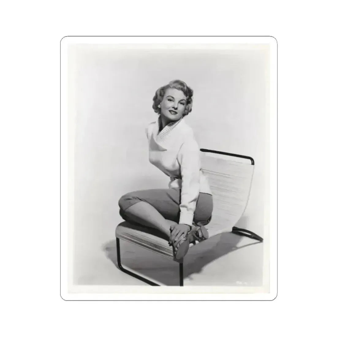 Allison Hayes #124 (Vintage Female Icon) STICKER Vinyl Kiss-Cut Decal 2 Inch White - The Sticker Space