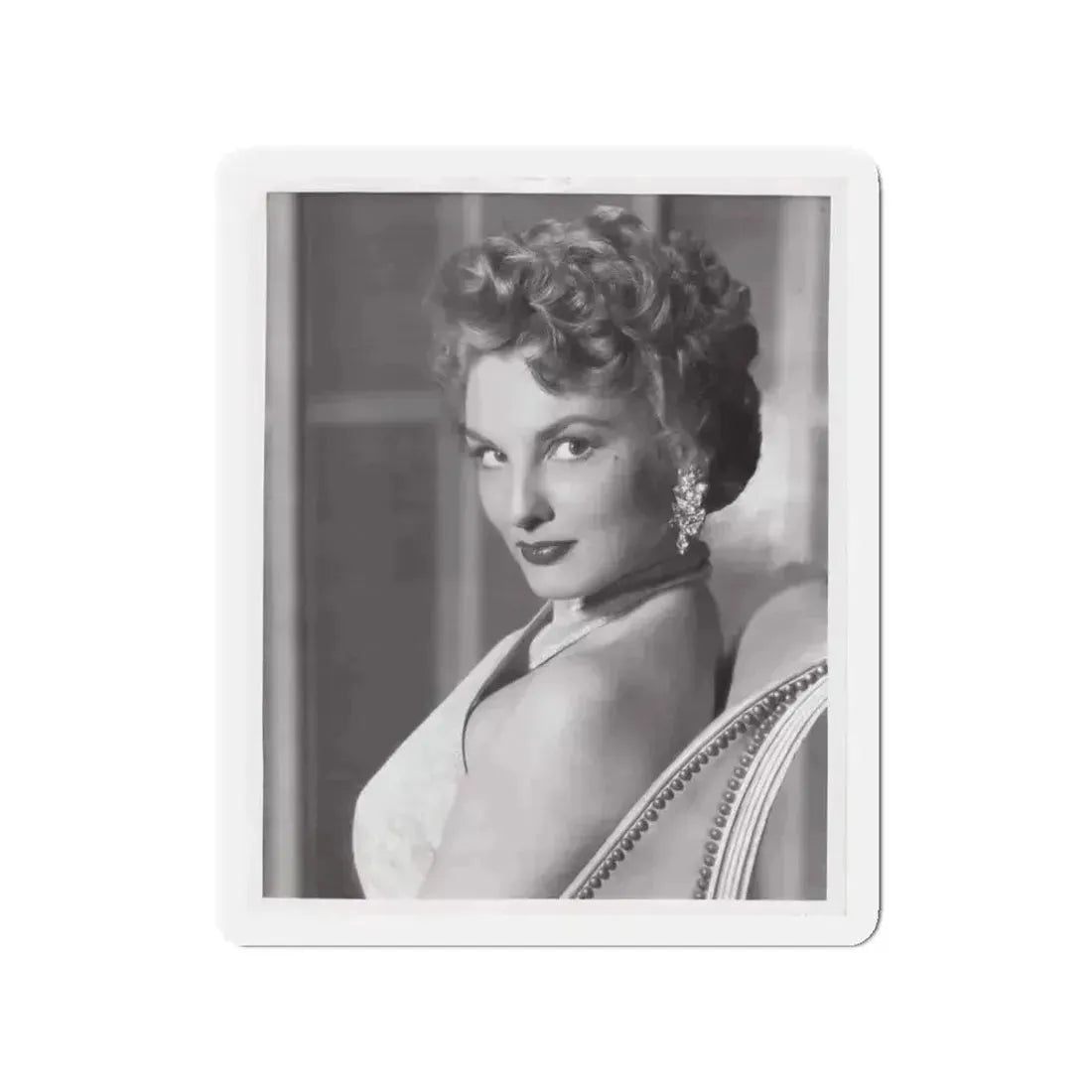 Allison Hayes #129 (Vintage Female Icon) Refrigerator Magnet 3 Inch Die-Cut - The Sticker Space