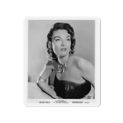 Allison Hayes #152 - Upper Body 8x10 B&W HQ Photo Re-Print for ''The Disembodied'' '57 Glamour Promo Photo (Vintage Female Icon) Refrigerator Magnet - The Sticker Space