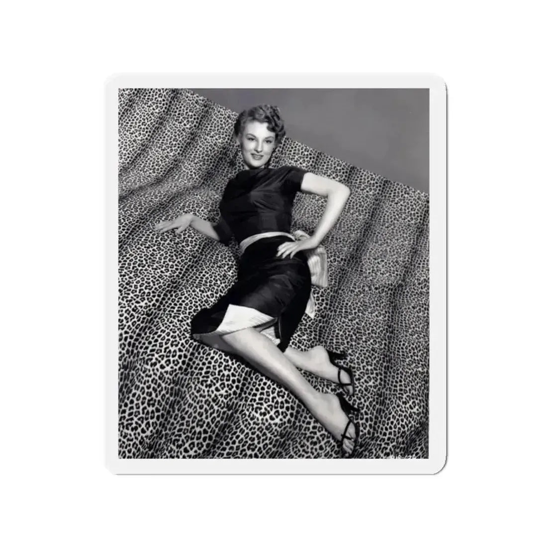 Allison Hayes #156 (Vintage Female Icon) Refrigerator Magnet 2 Inch Die-Cut - The Sticker Space