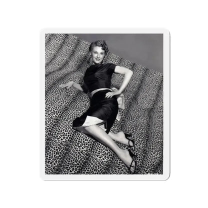 Allison Hayes #156 (Vintage Female Icon) Refrigerator Magnet 2 Inch Die-Cut - The Sticker Space