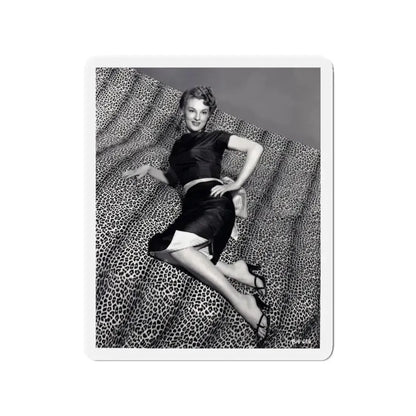 Allison Hayes #156 (Vintage Female Icon) Refrigerator Magnet 3 Inch Die-Cut - The Sticker Space