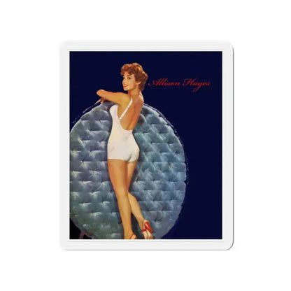 Allison Hayes #163 (Vintage Female Icon) Refrigerator Magnet 4 Inch Die-Cut - The Sticker Space